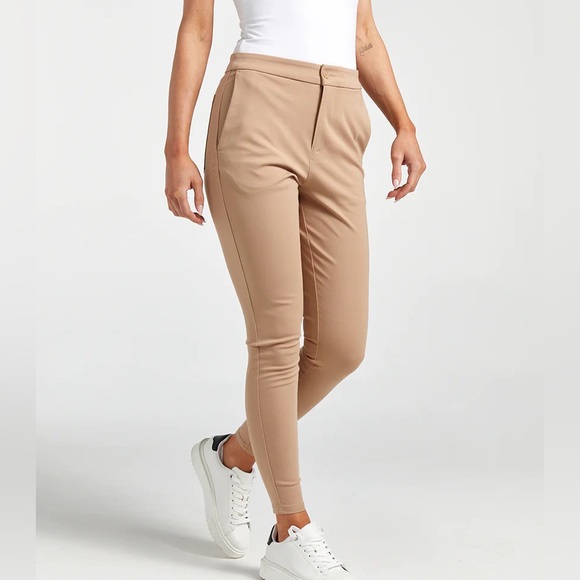BYLT Basics Pants - BYLT Women's Everyday Pant Nude Dune Medium